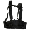 Picture of Blue Force Gear 10 Speed Split Front Chest Rig - Fits (4) M4/AR-15 Magazines - Cordura Construction - Black MM-TSP-CHESTRIG-M4-01-BK