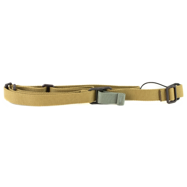 Picture of Blue Force Gear Vickers Standard AK Sling - Coyote Brown Finish - Molded Acetal Adjuster K-SP-0046-CB