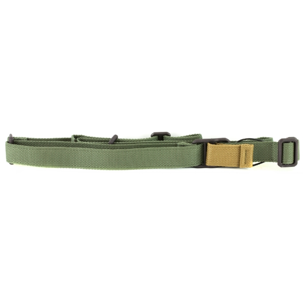 Picture of Blue Force Gear Vickers Standard AK Sling - OD Green Finish - Molded Acetal Adjuster K-SP-0046-OD