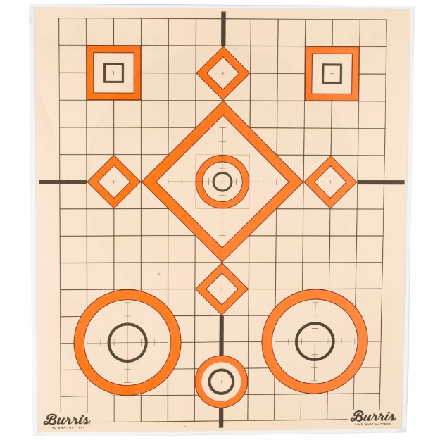 Picture of Burris Paper Targets - 13" x 13" - 10 Pack 626001