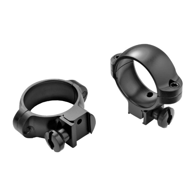 Picture of Burris Signature Rimfire - Scope Rings - 1" - Fits Picatinny or 11mm Dovetail - High Height - Black Finish 420556