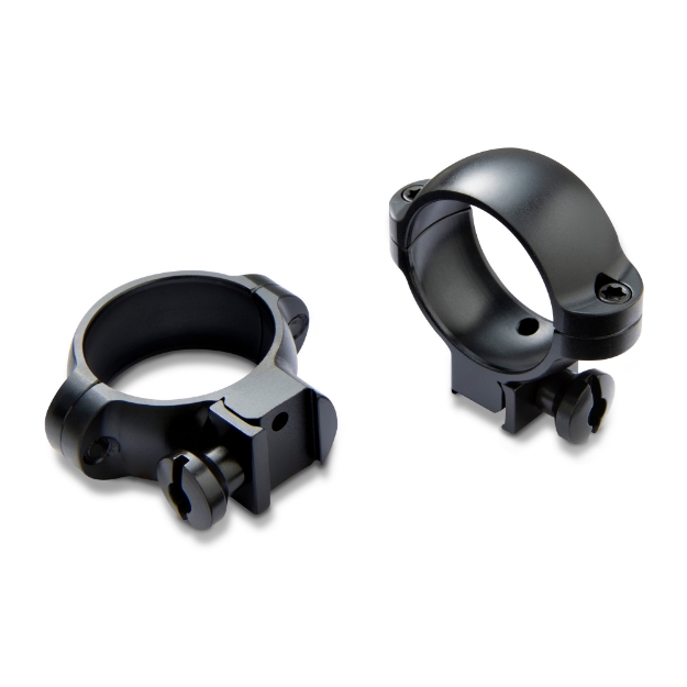 Picture of Burris Signature Rimfire - Scope Rings - 1" - Fits Picatinny or 11mm Dovetail - Medium Height - Black Finish 420554