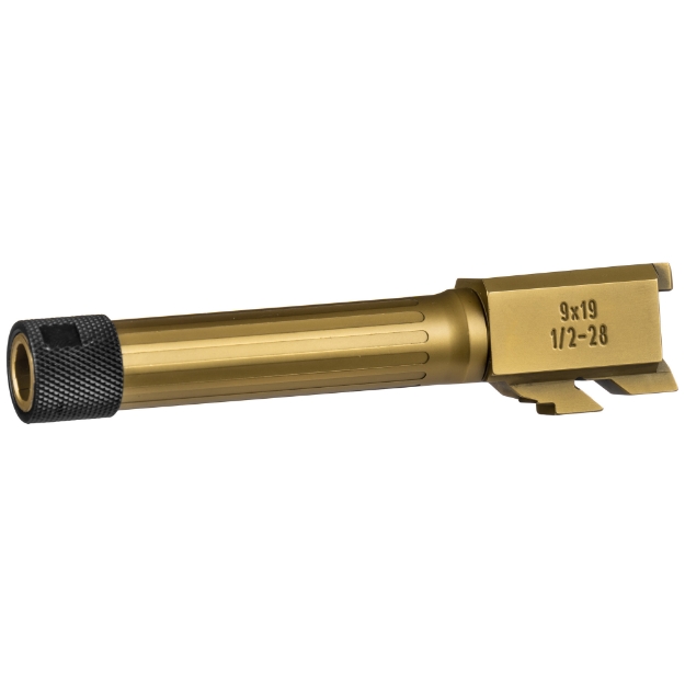 Picture of Century Arms Barrel - 9MM - Fluted and Threaded - PVD Coating - Fits TP9 Elite SC PACN0024