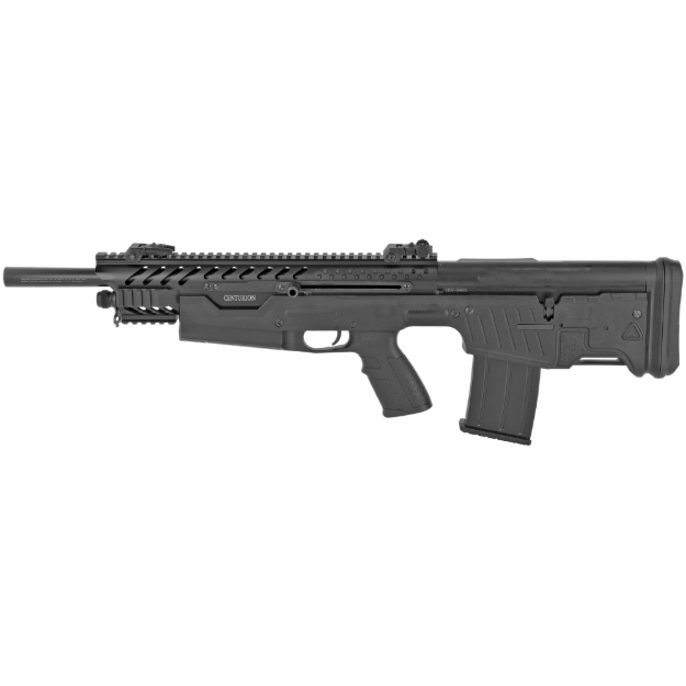 Picture of Century Arms Centurion BP-12 - Semi-automatic Shotgun - Bullpup - 12 Gauge - 3" Chamber - 20" Barrel - Black - Polymer Stock - Front/Rear Flip-Up Sights - 5 Rounds - 1 Magazine SG3960A-N