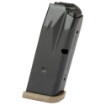 Picture of Century Arms MC9 Magazine - 9MM - 10 Rounds - Fits Canik MC9 - Matte Finish - Black - Includes Flat Dark Earth Finger Extension and Flush Baseplate MA2279D