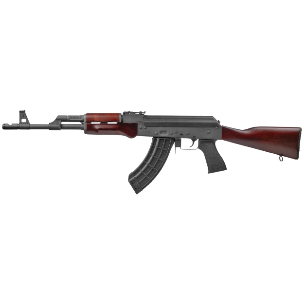 Picture of Century Arms VSKA - Semi-automatic Rifle - AK - 7.62X39 - 16.25" Chrome Moly Barrel - Wood Stock - Chevron Compensator - Black - Russian Red Furniture - 30 Rounds - 1 Magazine RI4335-N