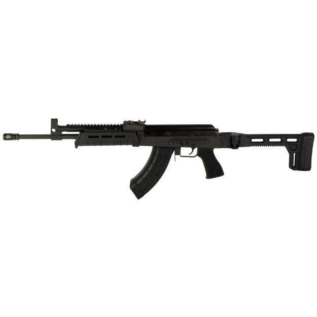 Picture of Century Arms VSKA Tactical - Semi-automatic Rifle - AK - 7.62X39 -  16.5" Barrel - Matte Finish - Black - Magpul MOE AK Grip - Folding Stock - Adustable Sights - Magpul MOE AK Handguard - Gas Tube Picatinny Rail - 30 Rounds - 1 Magazine RI4388-N