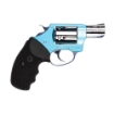 Picture of Charter Arms Blue Diamond - Revolver - 38 Special - 2" Barrel - Aluminum - Anodized Finish - Turquoise and Silver - Rubber Grips - Fixed Sights - 5 Rounds 53879