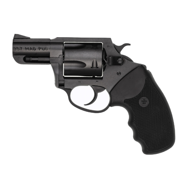 Picture of Charter Arms Mag Pug - Revolver - 357 Magnum - 2.2" Ported Barrel - Steel - Blued Finish - Black - Rubber Grips - Fixed Sights - 5 Rounds 13520