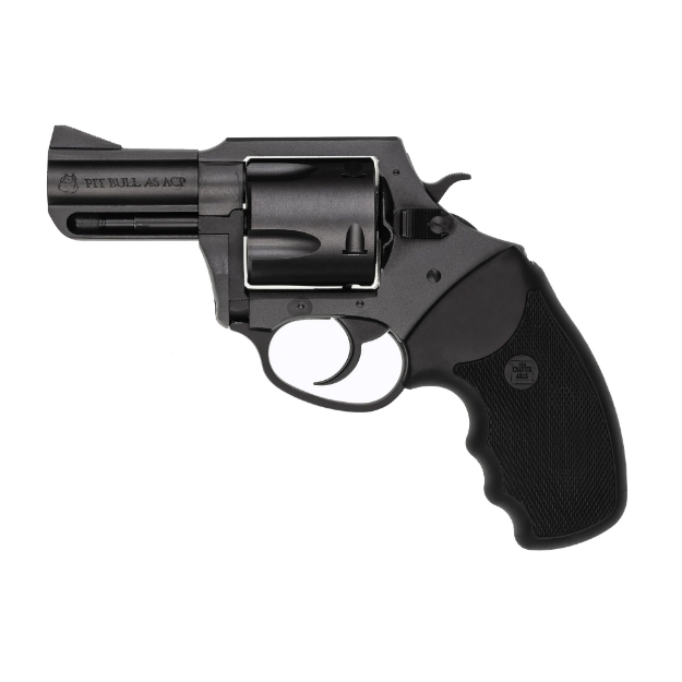 Picture of Charter Arms Pitbull - Revolver - 45ACP - 2.5" Barrel - Aluminum - Nitride Finish - Black - Rubber Grips - Fixed Sights - 5 Rounds 64520