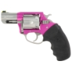 Picture of Charter Arms Rosie - Double Action Revolver - 38 Special - 2.2" Barrel - Aluminum Receiver - Anodized Finish - Pink and Silver - Rubber Grip - Fiber Optic Front Sight - 6 Rounds 53630