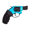 Picture of Charter Arms Santa Fe Sky - Revolver - 38 Special - 2" Barrel - Aluminum - Anodized Finish - Turquoise and Black - Rubber Grips - Fixed Sights - 5 Rounds 53864