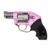 Picture of Charter Arms The Pink Lady - DAO Revolver - 38 Special - 2" Barrel - Aluminum Receiver - Anodized Finish - Pink and Silver - Rubber Grip - Fixed Sights - 5 Rounds - Hammerless 53851