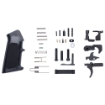 Picture of CMMG Lower Receiver Parts Kit - 223 Rem/556NATO - Black Finish - Includes Takedown Pin - Receiver Pivot Pin - Takedown Pin Detent (2) - Takedown Pin Detent Spring (2) - Hammer and Trigger Pin (2) - Hammer Spring - Trigger Spring - Disconnect - Disconnect Spring - Safety Selector - Selector Detent - Lock Washer - Pistol Grip Screw - Hammer - Trigger - Pistol Grip - Magazine Catch - Magazine Catch S