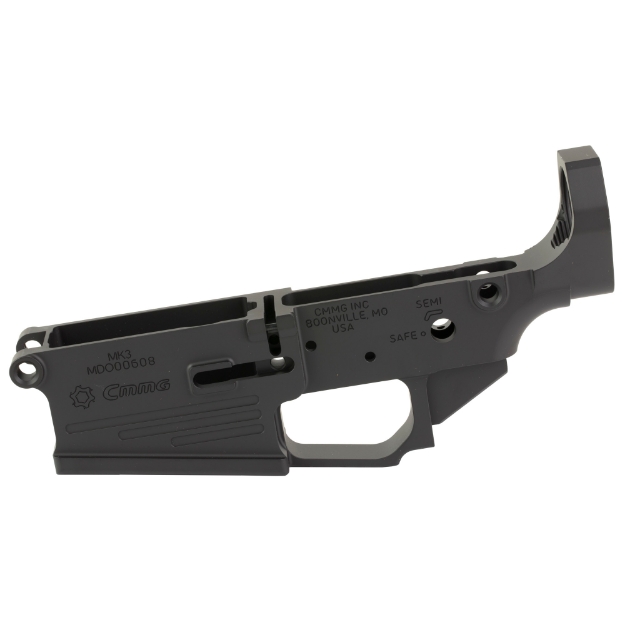 Picture of CMMG MK3 - Semi-automatic - Stripped Lower Receiver - 308 Winchester - Cerakote Finish - Armor Black 38CA2AC-AB