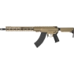 Picture of CMMG Resolute MK47 - Semi-automatic Rifle - 7.62X39 - 16.1" Barrel - Threaded Barrel - 5/8x24" - ZEROED SR Brake - Cerakote Finish - Coyote Tan - ZEROED Polymer Grip - 15" Free Float M-LOK Handguard - CMMG RipStock - Manual Safety - 30 Rounds - 1 Magazine 76AFCCA-CT