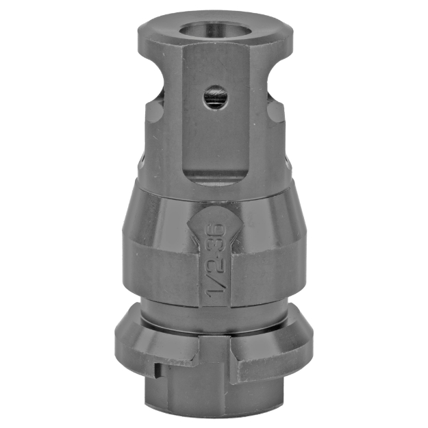 Picture of Dead Air Armament Key Mount - Muzzle Brake - Black - 1/2X36 Threads - .38 Bore DA110