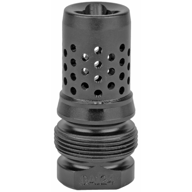 Picture of Dead Air Armament Muzzle Brake - Black - 5/8X24 - Fits Dead Air Xeno DA124