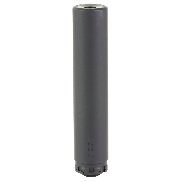 Picture of Dead Air Armament Primal - Rifle/Pistol Suppressor - 9MM - 45-70 Government - 7.9" in Length - 1.618" in Diameter - 17-4 Stainless Steel - Cerakote Black - Includes 5/8X24 Direct Thread Insert and the HUB to P-Series Adapter - Compatible with Nomad/Wolfman/Ghost Mounts Right Out of the Box PRIMAL