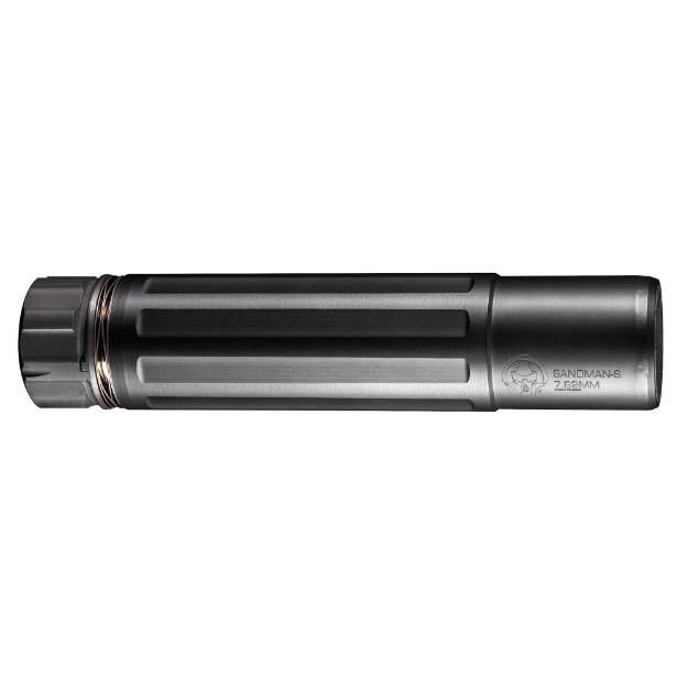 Picture of Dead Air Armament Sandman-K - Rifle Suppressor - 7.62MM - Stainless Steel - Cerakote Black Finish - Includes Mount SMK762