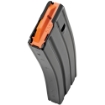 Picture of DURAMAG Magazine - 223 Remington/556NATO - 30 Rounds - Fits AR Rifles -  Orange Anti-Tilt AGF Follower - Aluminum - Black 3023001178CPD