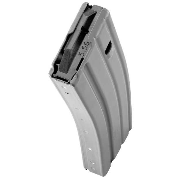 Picture of DURAMAG Magazine - 223 Remington/556NATO - 30 Rounds - Fits AR Rifles - Black Anti-tilt AGF Follower - Aluminum - Gray 3023002175CPD