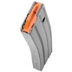 Picture of DURAMAG Magazine - 223 Remington/556NATO - 30 Rounds - Fits AR Rifles - Orange Anti-tilt AGF Follower - Aluminum - Gray 3023002178CPD