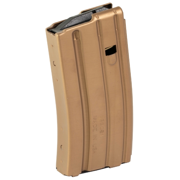 Picture of DURAMAG Magazine - 223 Remington/556NATO/300 Blackout - 20 Rounds - Fits AR-15 - Black AGF Follower - Aluminum - Bronze 2023007175CPD