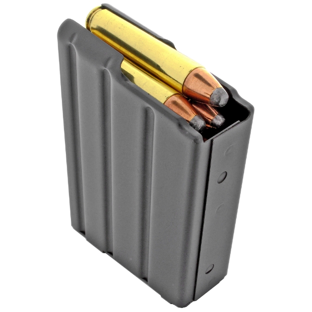 Picture of DURAMAG Magazine - 350 Legend - 5 Rounds - Fits AR Rifles - Stainless Steel - Orange AGF Follower - Black 5X35041178CPD