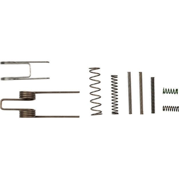 Picture of Ergo Grip 9 Piece AR Lower Receiver Spring Kit - Fits AR15 - Includes Bolt Catch Spring - Disconnector Spring - Buffer Retainer Spring - Trigger Spring - Magazine Catch Spring - Hammer Spring - Selector Spring - and 2 Detent Springs 4612