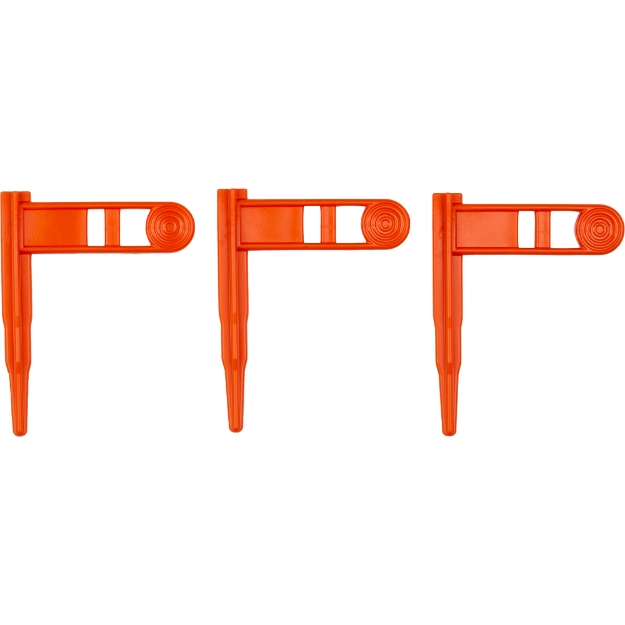 Picture of Ergo Grip Empty Chamber Flag - 3 Pk - Orange 4984-3PK-OR