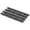 Picture of Ergo Grip M-LOK WedgeLok - Rail Covers - 6 1/4"X5/8" - Slot Cover Grip - Black 4332-4PK-BK