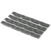 Picture of Ergo Grip M-LOK WedgeLok - Rail Covers - 6 1/4"X5/8" - Slot Cover Grip - Graphite Gray 4332-4PK-GG