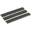 Picture of Ergo Grip Rail Covers - 18 Slot Ladder - Textured Slim Line LowPro - 3-Pack - Black 4379-3PK-BK