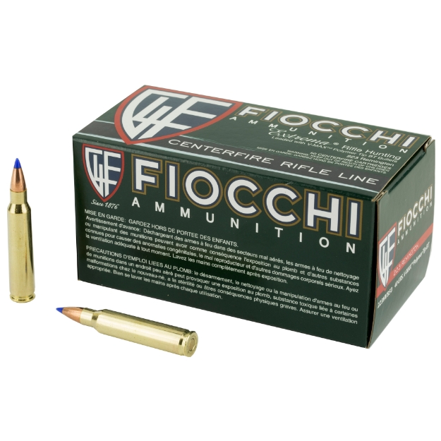 Picture of Fiocchi Ammunition Rifle - 223 Remington - 40 Grain - V-Max - 50 Round Box 223HVB50