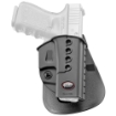 Picture of Fobus E2 Paddle Holster - Fits Glock 17/19/19X/22/23/31/32/34/35/45 - Right Hand - Kydex - Black GL2E2
