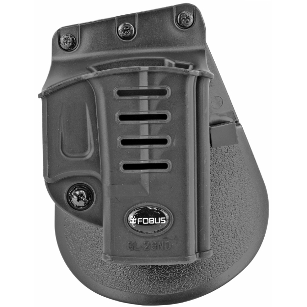 Picture of Fobus E2 Paddle Holster - Fits Glock 26/27/33 - Right Hand - Kydex - Black GL26ND
