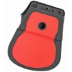 Picture of Fobus E2 Paddle Holster - Fits S&W 9mm/40/45 Compact & Full Size - Right Hand - Kydex - Black SWMP