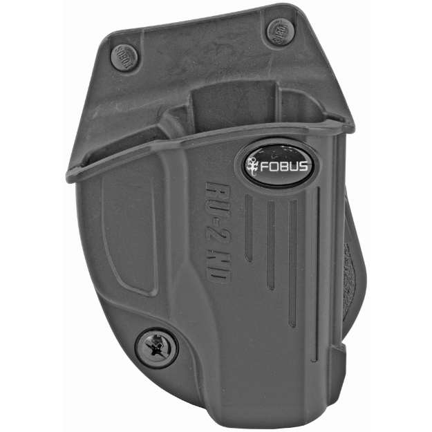 Picture of Fobus Evolution - E2 Paddle Holster - Fits Ruger LC9/EC9s/LC380/LC9s/LC9s Pro - Right Hand - Kydex - Black Finish RU2ND