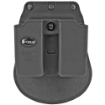 Picture of Fobus Paddle - Roto Paddle - Pouch - Black - Double Mag Sig/Ber/Brn - Kydex 6909NDRP