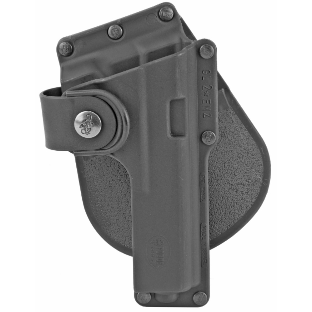 Picture of Fobus Roto Paddle Holster - Fits Glock 19/23/32 - S&W 99 Compact - M&P Compact With Laser or Light - Right Hand - Kydex - Black GLT19RP