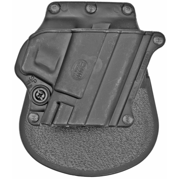 Picture of Fobus Yaqui Paddle Holster - Fits Springfield Armory XD - Sig 2022/P250 - H&K P2000 & P2000SK - Taurus Millennium 45/ Millennium Pro ALL Pro Models - Right Hand - Kydex - Black SP11B