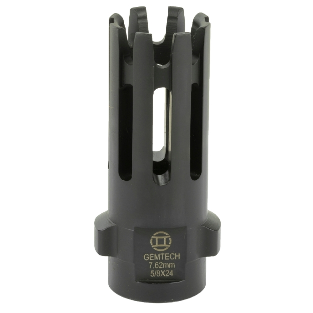 Picture of Gemtech QUICKMOUNT - Carbon Cutting Flash Hider - 7.62NATO - 5/8 X 24 - Black Finish 12153