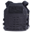 Picture of High Speed Gear Core Plate Carrier - Body Armor Carrier - Designed to Fit Small SAPI or 8"X10" Commercial Plates - Nylon Construction - Matte Finish - Black 40PC11BK