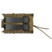 Picture of High Speed Gear Double Decker TACO - Dual Magazine Pouch - Molle - Fits (1) Rifle Magazine and (1) Pistol Magazine - Hybrid Kydex and Nylon - Coyote Brown 11DD00CB