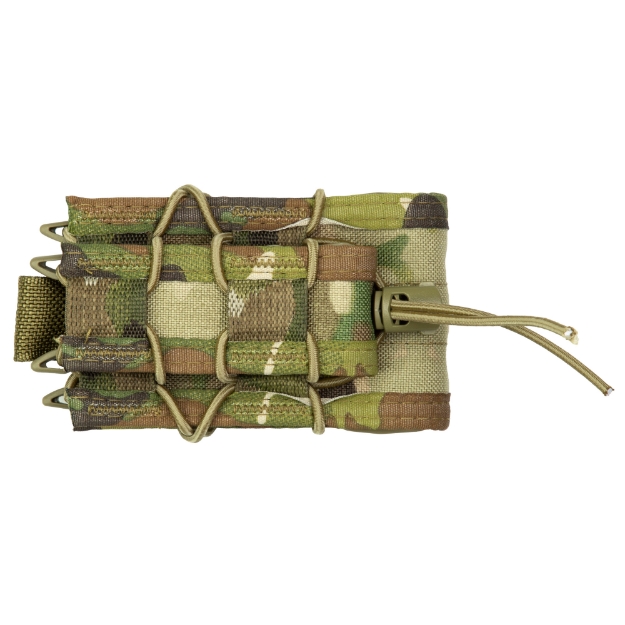 Picture of High Speed Gear Double Decker TACO - Dual Magazine Pouch - Molle - Fits (1) Rifle Magazine and (1) Pistol Magazine - Hybrid Kydex and Nylon - Multicam 11DD00MC