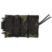 Picture of High Speed Gear Double Decker TACO - Dual Magazine Pouch - Molle - Fits (1) Rifle Magazine and (1) Pistol Magazine - Hybrid Kydex and Nylon - Multicam Black 11DD00MB