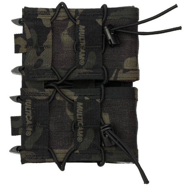 Picture of High Speed Gear Double Rifle TACO - Dual Magazine Pouch - Molle - Fits Most Rifle Magazines - Hybrid Kydex and Nylon - MultiCam Black 11TA02MB