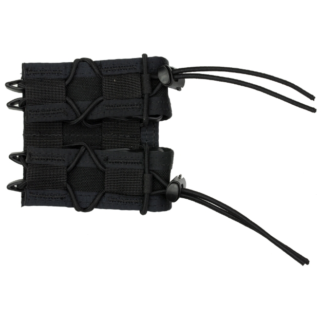 Picture of High Speed Gear Pistol TACO - Double Magazine Pouch - Molle - Fits Most Pistol Magazines - Hybrid Kydex and Nylon - Black 11PT02BK