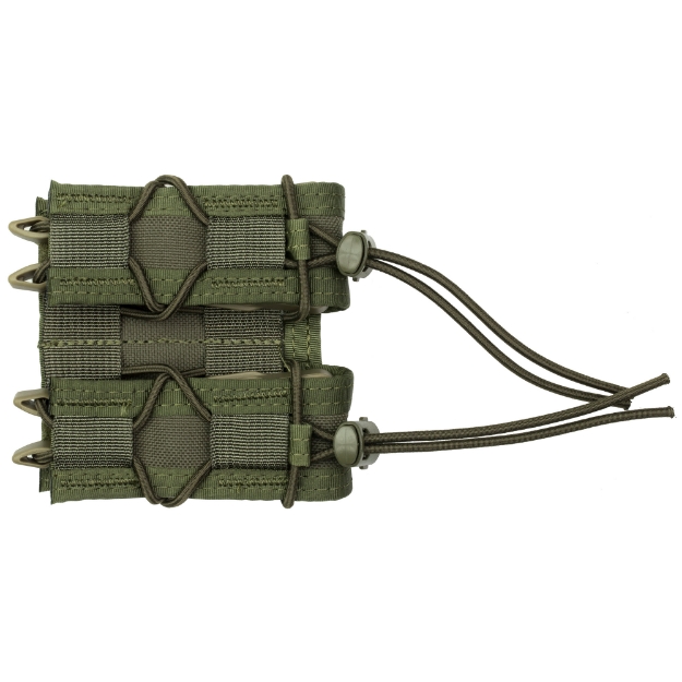 Picture of High Speed Gear Pistol TACO - Double Magazine Pouch - MOLLE - Fits Most Pistol Magazines - Hybrid Kydex and Nylon - Olive Drab Green 11PT02OD